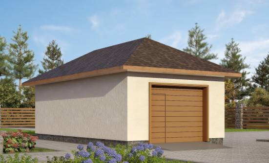 040-001-П Проект гаража из газосиликатных блоков Лодейное Поле | Проекты домов от House Expert