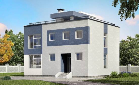 180-005-П Проект двухэтажного дома, классический дом из газосиликатных блоков Отрадное | Проекты домов от House Expert
