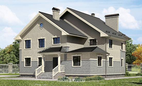 300-004-П Проект двухэтажного дома, уютный домик из газобетона Сертолово | Проекты домов от House Expert