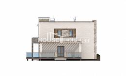 185-001-П Проект двухэтажного дома, просторный домик из керамзитобетонных блоков, Кингисепп