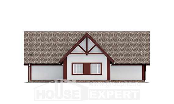 145-002-Л Проект гаража из арболита Светогорск, House Expert