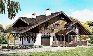 Проекты домов с мансардой, Сланцы