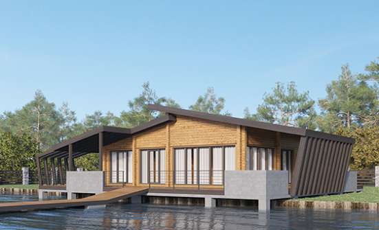 100-007-П Проект бани из дерева Волхов | Проекты одноэтажных домов от House Expert