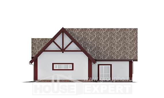 145-002-Л Проект гаража из теплоблока Лодейное Поле, House Expert